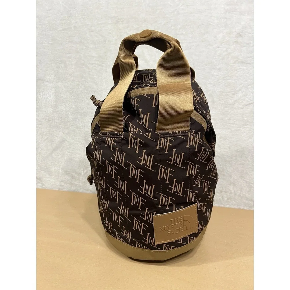 The North Face Never Stop Mini Backpack‎ 5L Brown Tan Monogram NF0A81DV